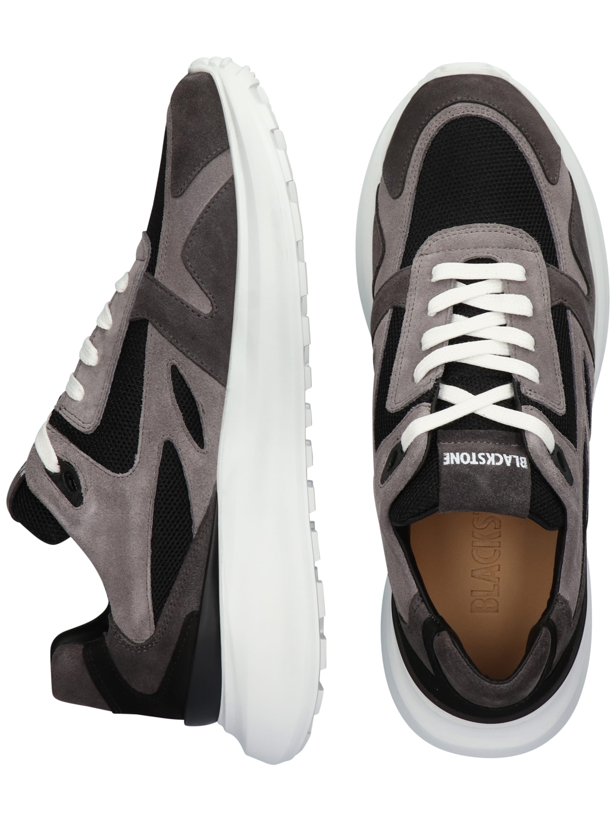 BLACKSTONE Sneakers laag 'MADISON - AG306' in Grijs