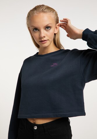 myMo ROCKS Sweatshirt in Blauw