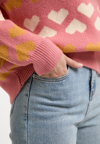 MYMO Sweater 'Blonda' in Pink