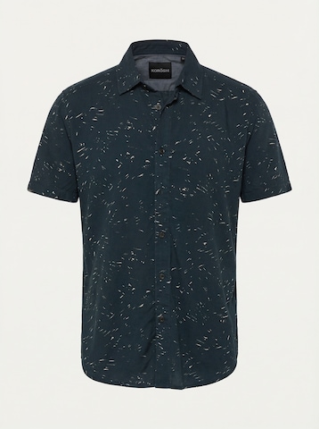 KOROSHI Comfort Fit Hemd in Schwarz