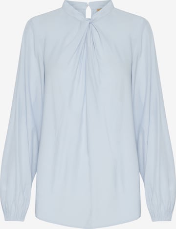 CULTURE Blouse 'Baya Asmine' in Blue: front
