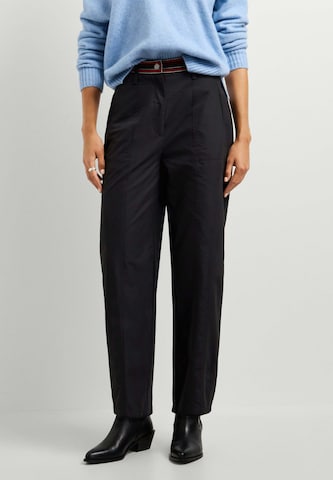 Pepe Jeans Wide leg Broek 'Janny' in Zwart: voorkant