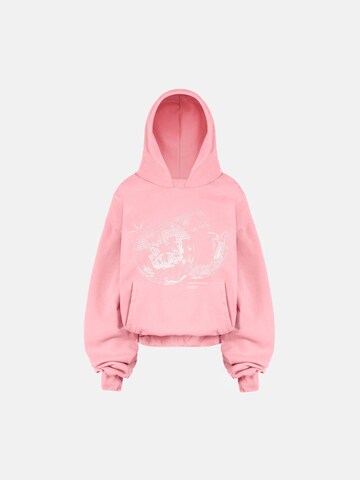 ENRAGE Sweatshirt 'ENRAGE DISCO' in Pink: front