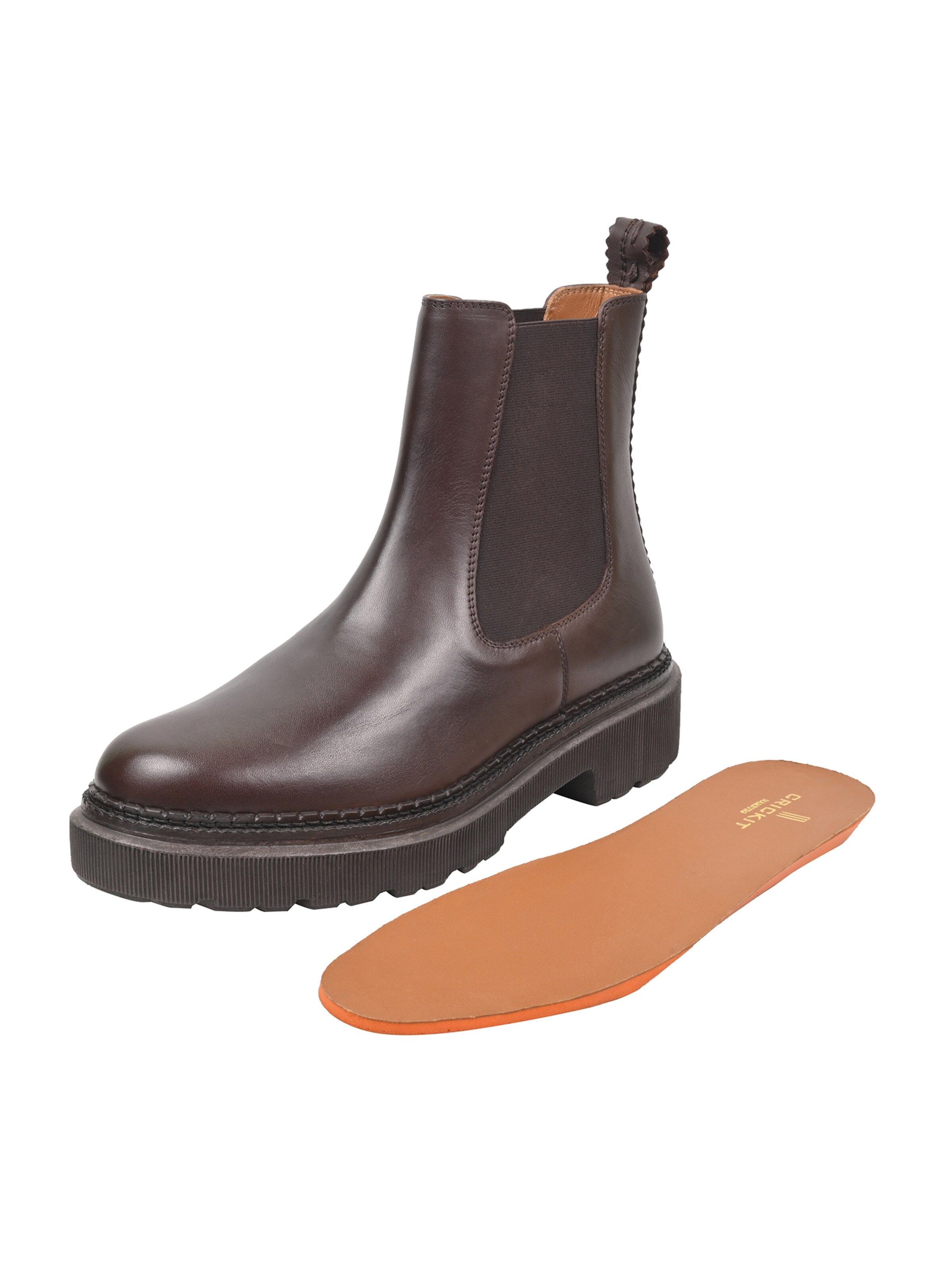 Crickit Chelsea boots ' URBINO ' in Bruin