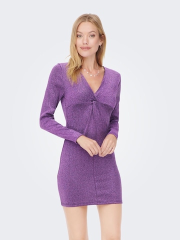 Robe ONLY en violet : devant