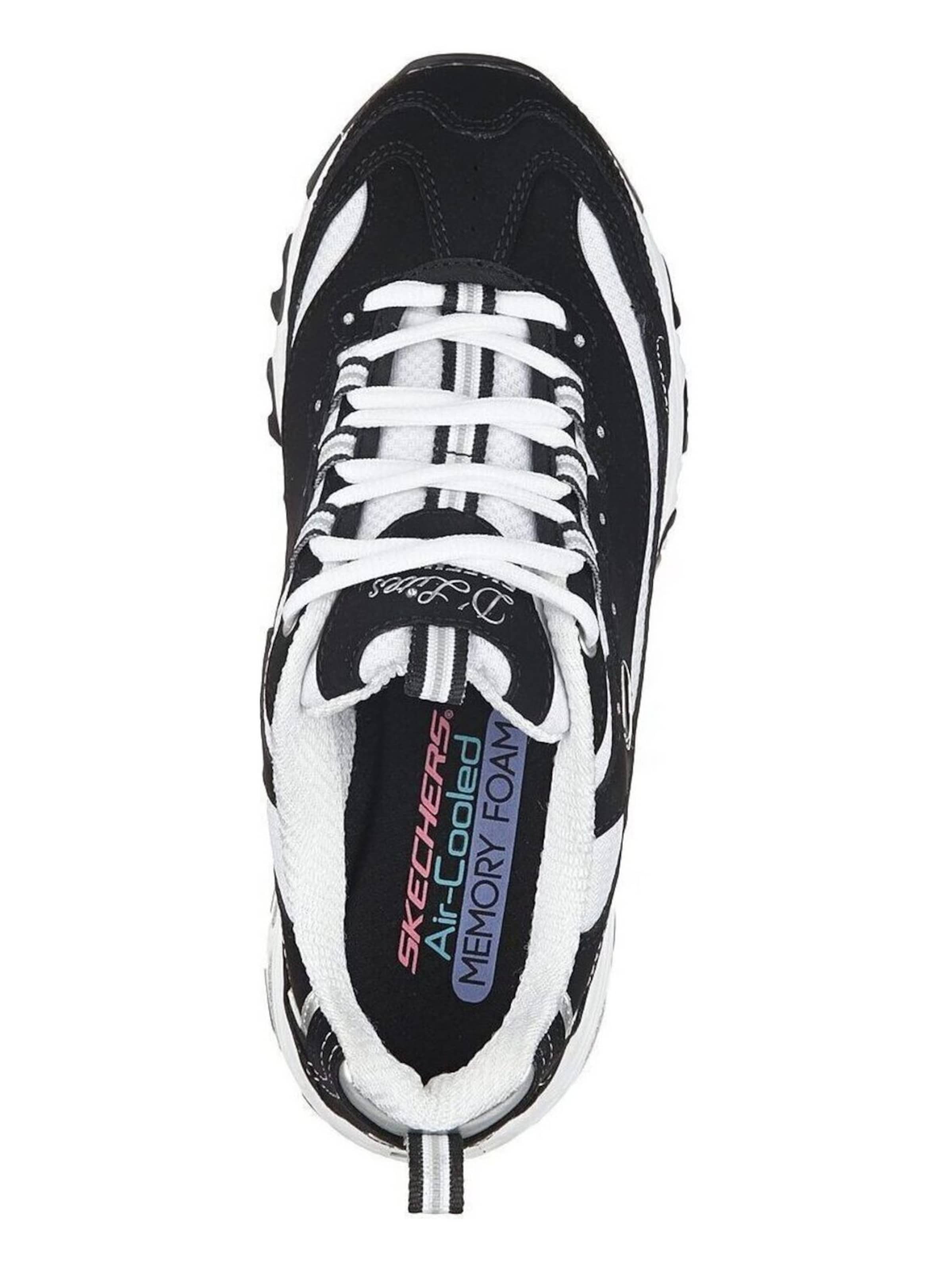 SKECHERS - Zapatillas deportivas bajas 'Skechers D'Lites Biggest Fan' en negro