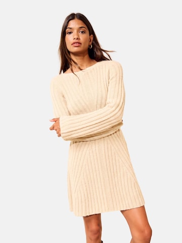Friends Like These Kleid in Beige: Vorderseite