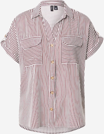 VERO MODA Halenka 'VMBumpy' – červená: přední strana