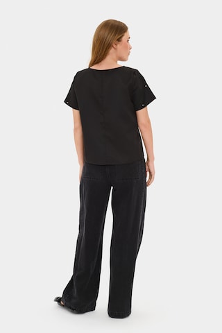 SAINT TROPEZ Blouse in Black