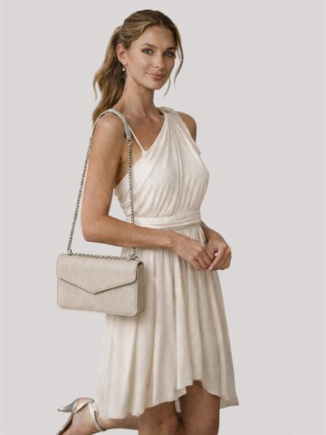 Sellenes - Bolso de hombro 'MoonS Silver' en plata: frente
