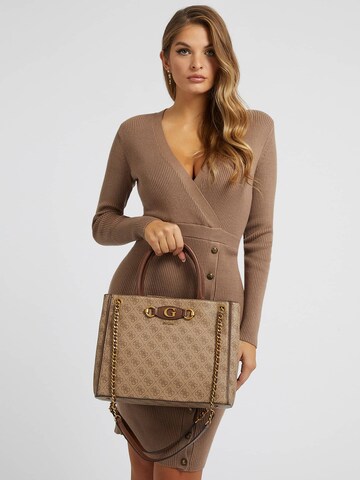 Borsa a mano 'Izzy' di GUESS in marrone