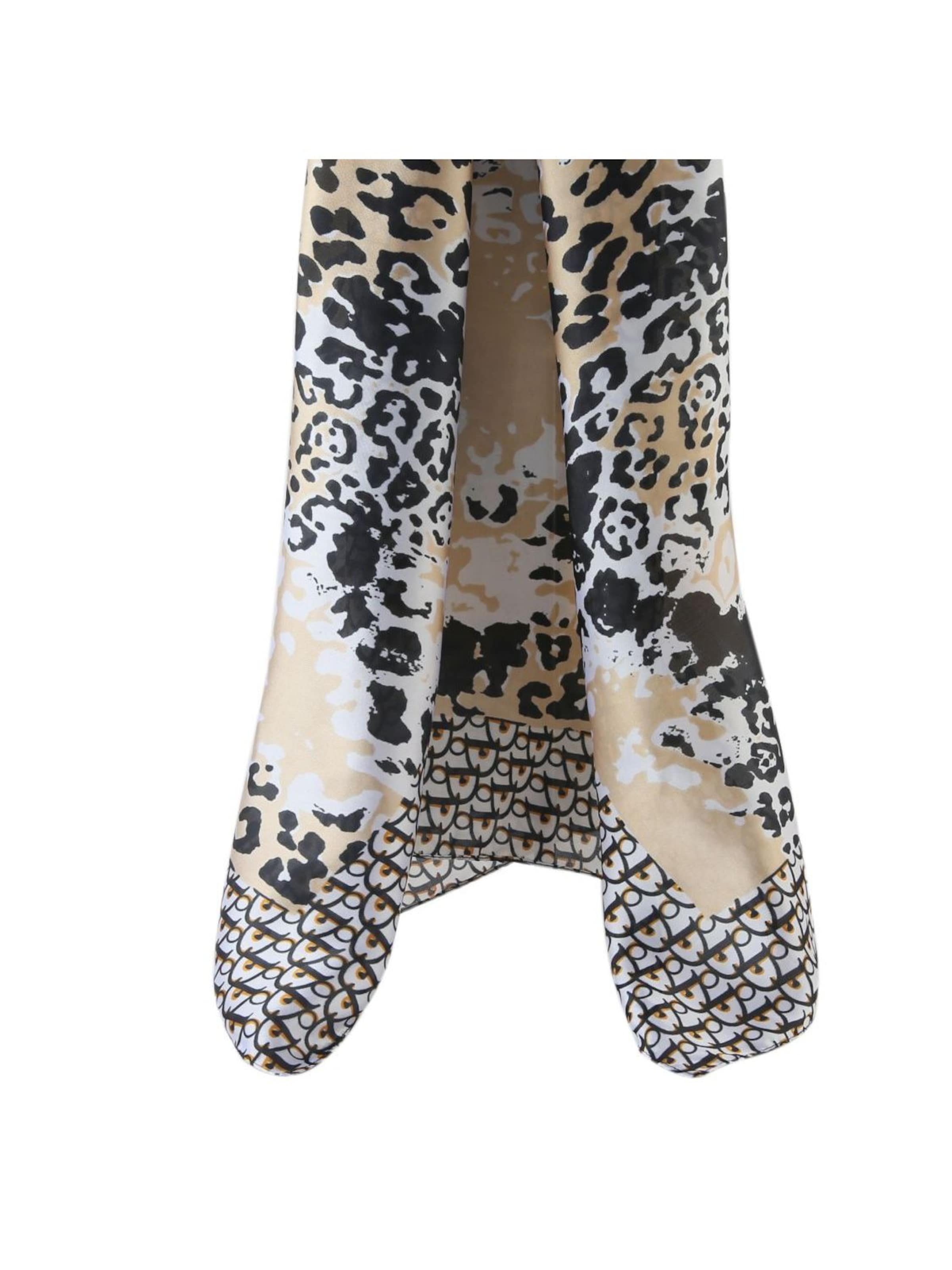 Sciarpa 'Pantherspirit Zoé' di alberto cabale in nero