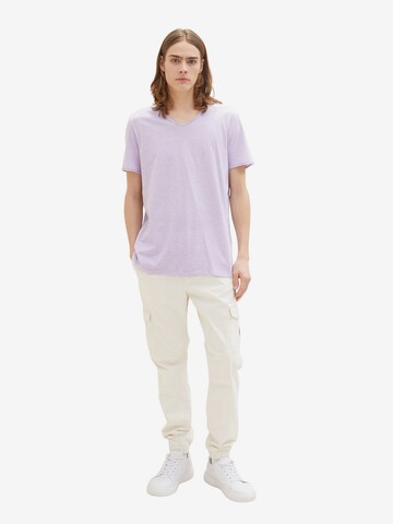 T-Shirt TOM TAILOR DENIM en violet