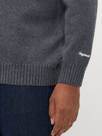 Jack & Jones Plus - Jersey 'JORNORREBRO' en gris