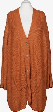MIAMODA Strickjacke 11XL in Orange: Vorderseite