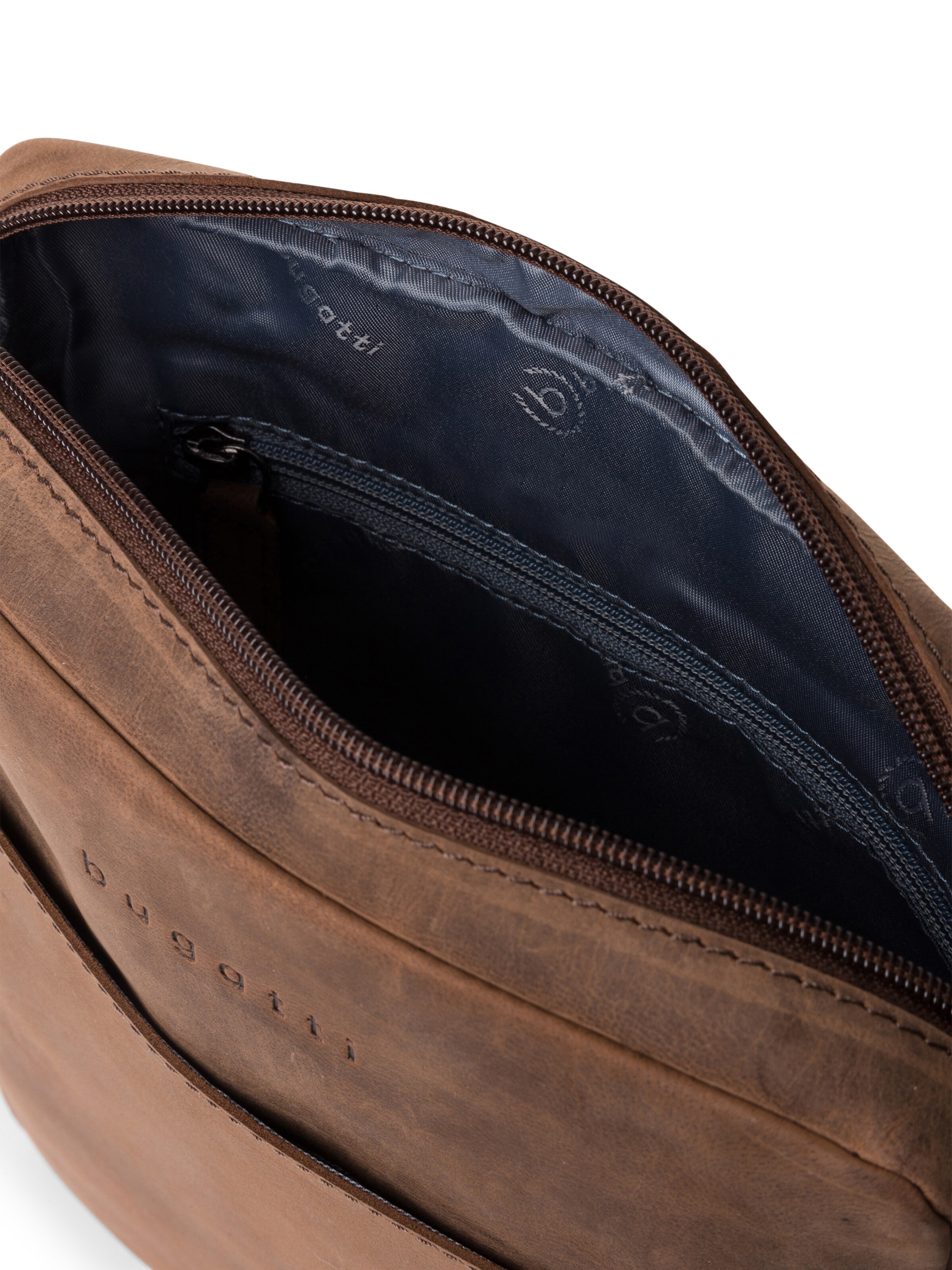 bugatti Crossbody Bag 'Luca' in Brown