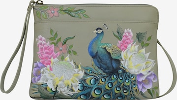 ANUSCHKA Crossbody Bag 'Regal Peacock' in Mixed colors: front