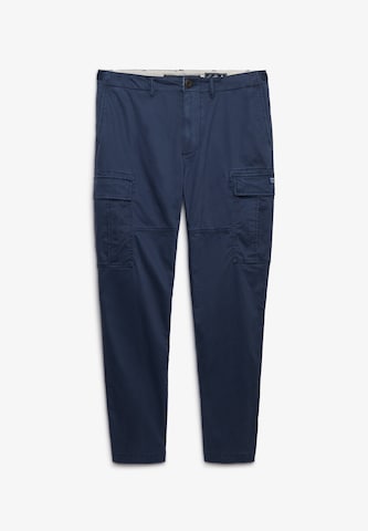 Superdry & Co Baggy Cargo Pants in Blue