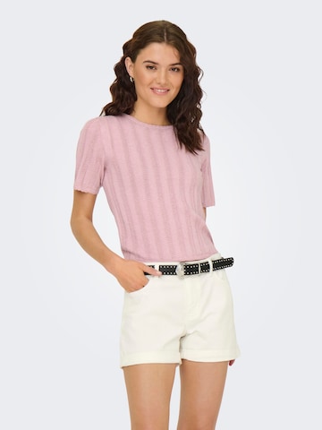 Pull-over 'JDYBeauty' JDY en rose : devant