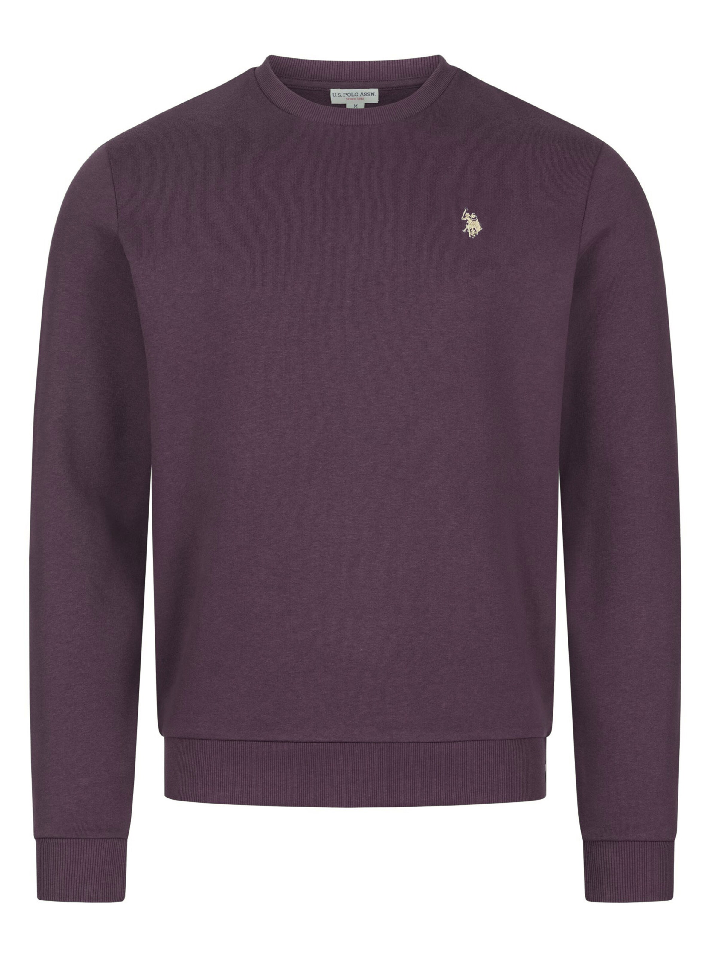 U.S. POLO ASSN. Sweatshirt in Purple: front