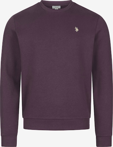 U.S. POLO ASSN. Sweatshirt in Purple: front