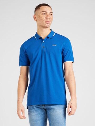 HUGO - Camiseta 'Dinoso' en azul: frente