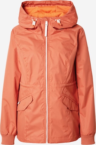 Ragwear Between-Season Jacket 'DOWEY' in Orange: front