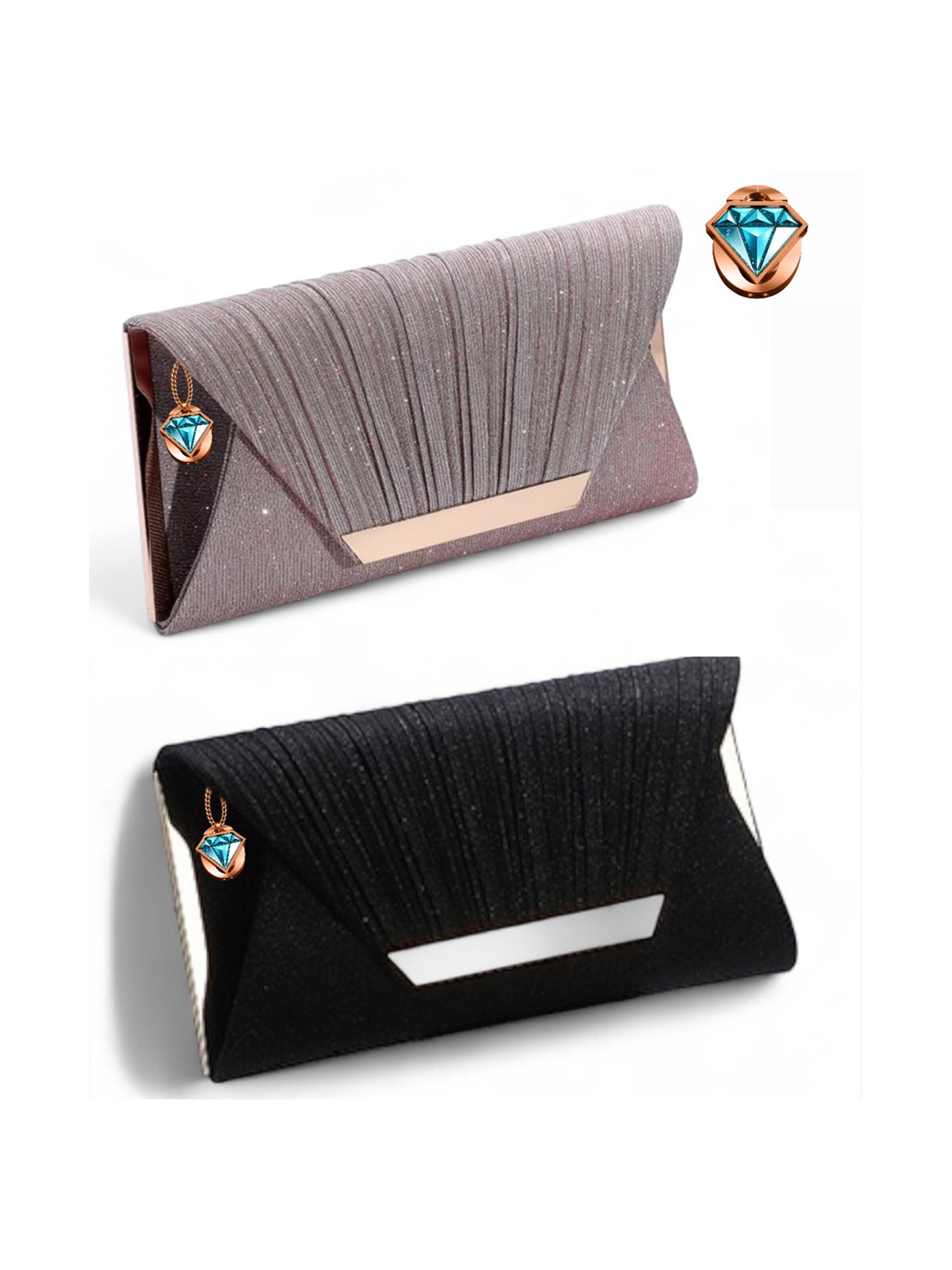 Elegon Clutch 'Model Jordan' in Black