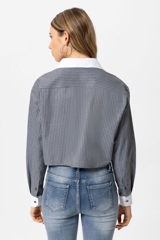 Chemisier 'Dilara' DENIM CULTURE en gris