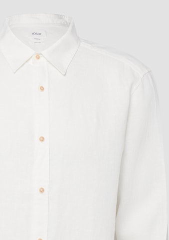 s.Oliver Regular Fit Hemd in Beige