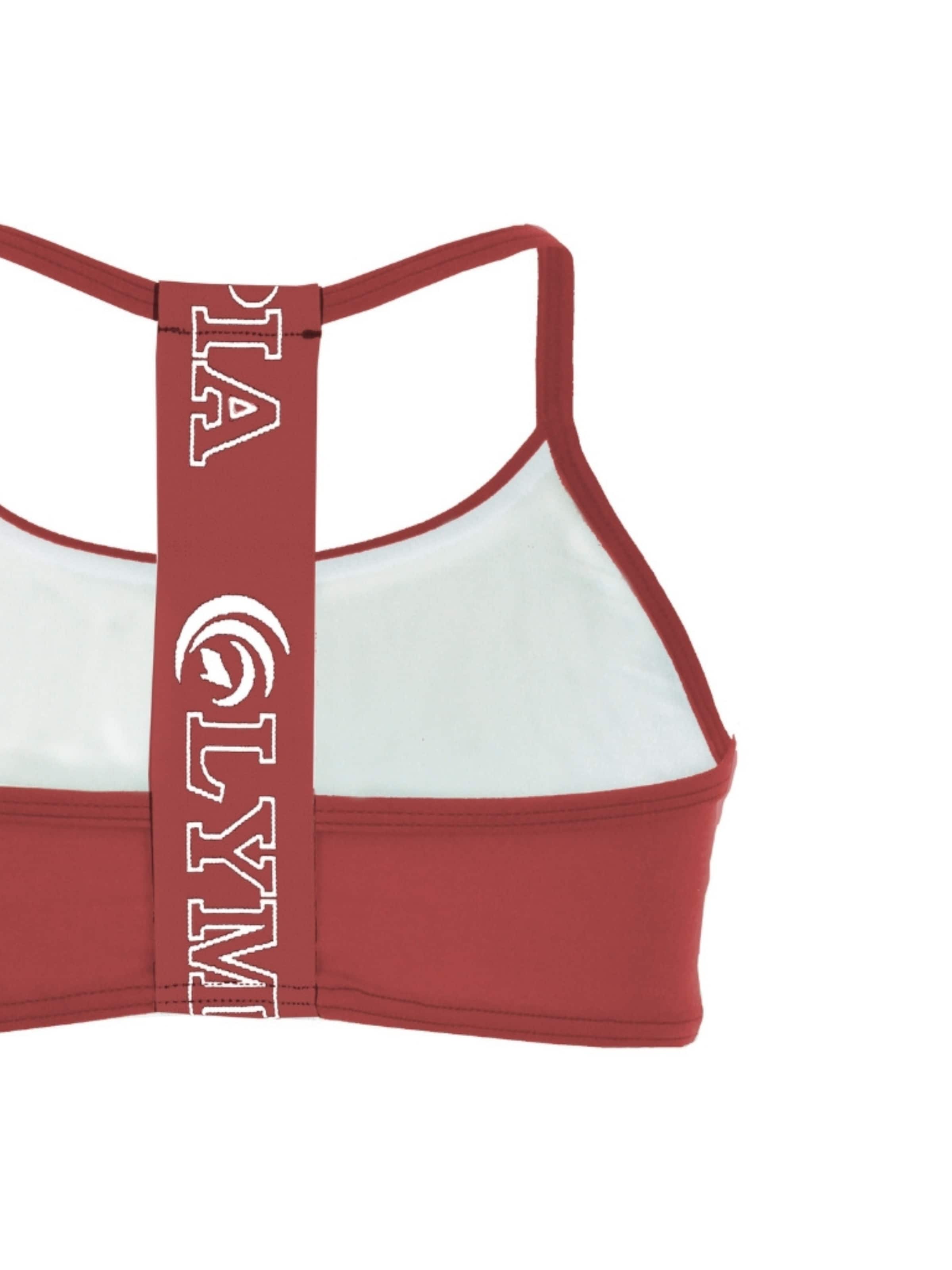 OLYMPIA Bustier Bikini i rød