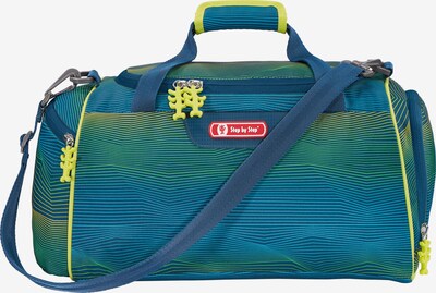 STEP BY STEP Sporttasche in blau / neongelb / grün, Produktansicht