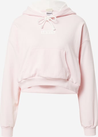 LEVI'S ® Sweatshirt 'Graphic Laundry Hoodie' i rosa: framsida