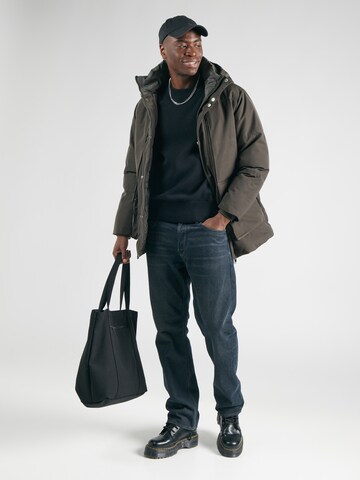 Embassy of Bricks and Logs Winter jacket 'Brookville' in Grey