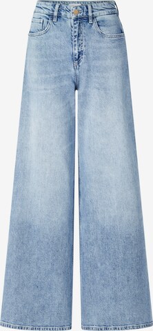 Rich & Royal Wide leg Jeans in Blue: front