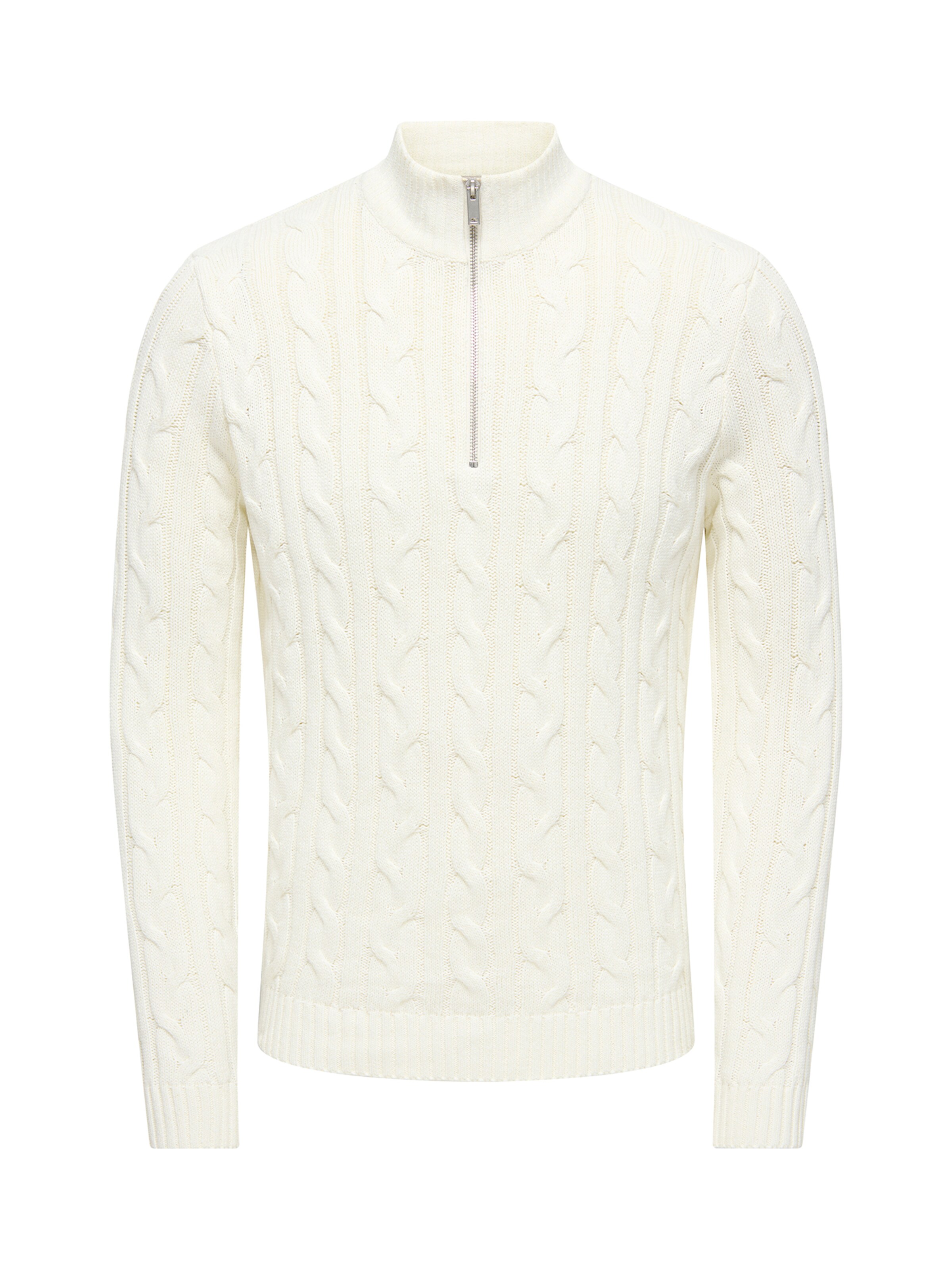 Only & Sons Sweater 'ONSKIM' in XS in Natural white, Item view