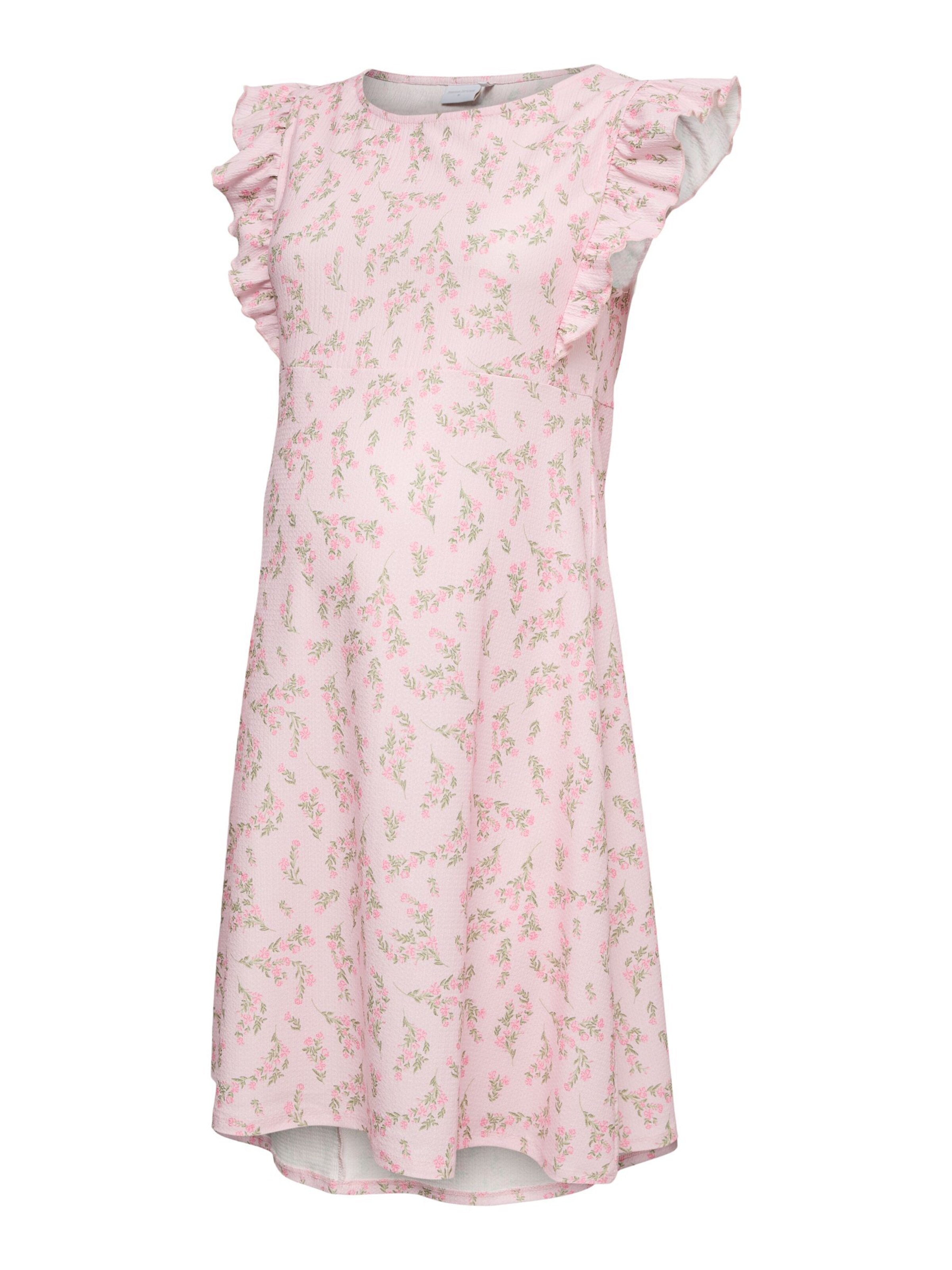 MAMALICIOUS Zomerjurk 'MLEveline' in Roze: voorkant