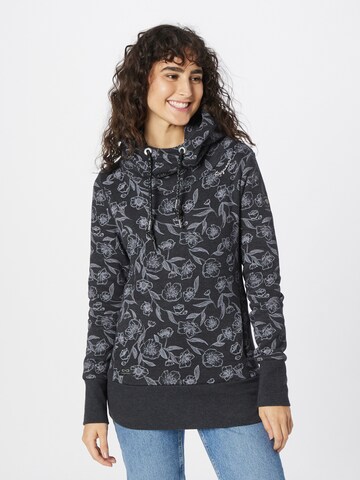 Ragwear Sweatshirt 'YODA' in Black: front