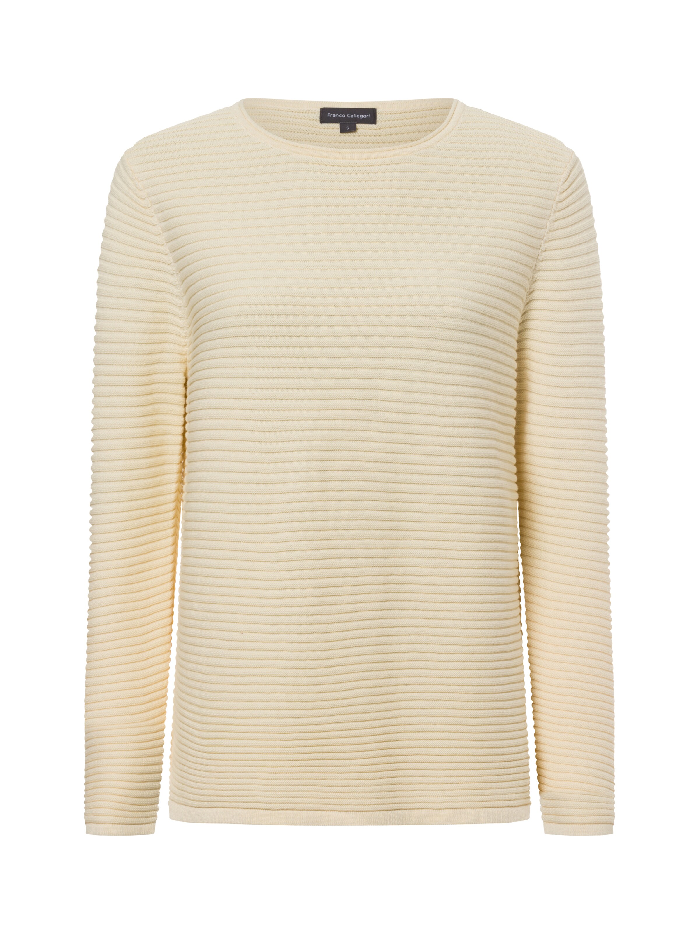 Franco Callegari Trui in Geel: voorkant