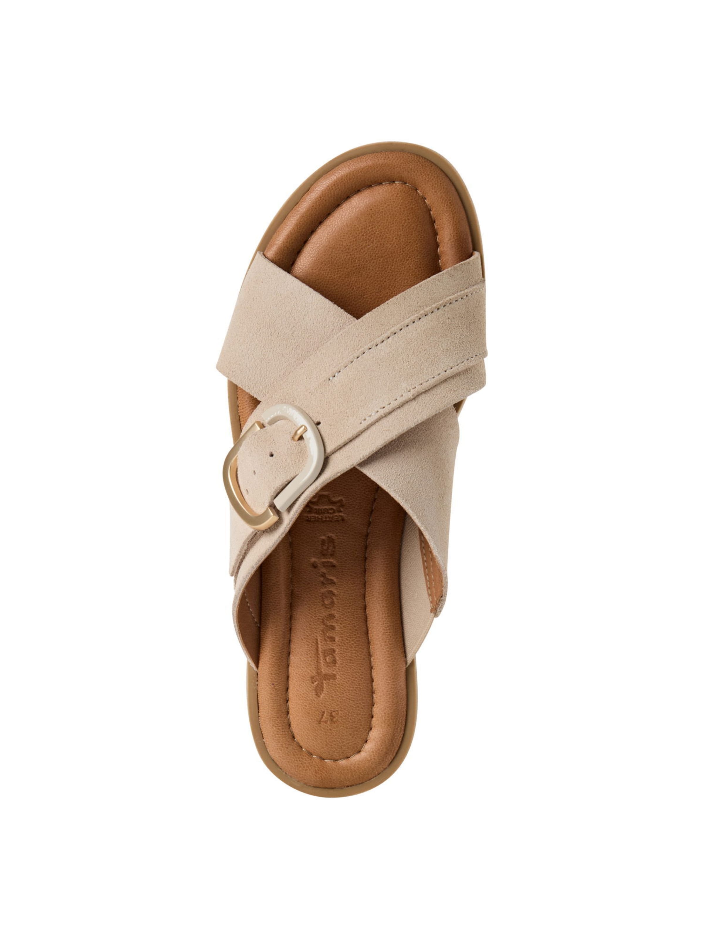 Mule Tamaris en marron