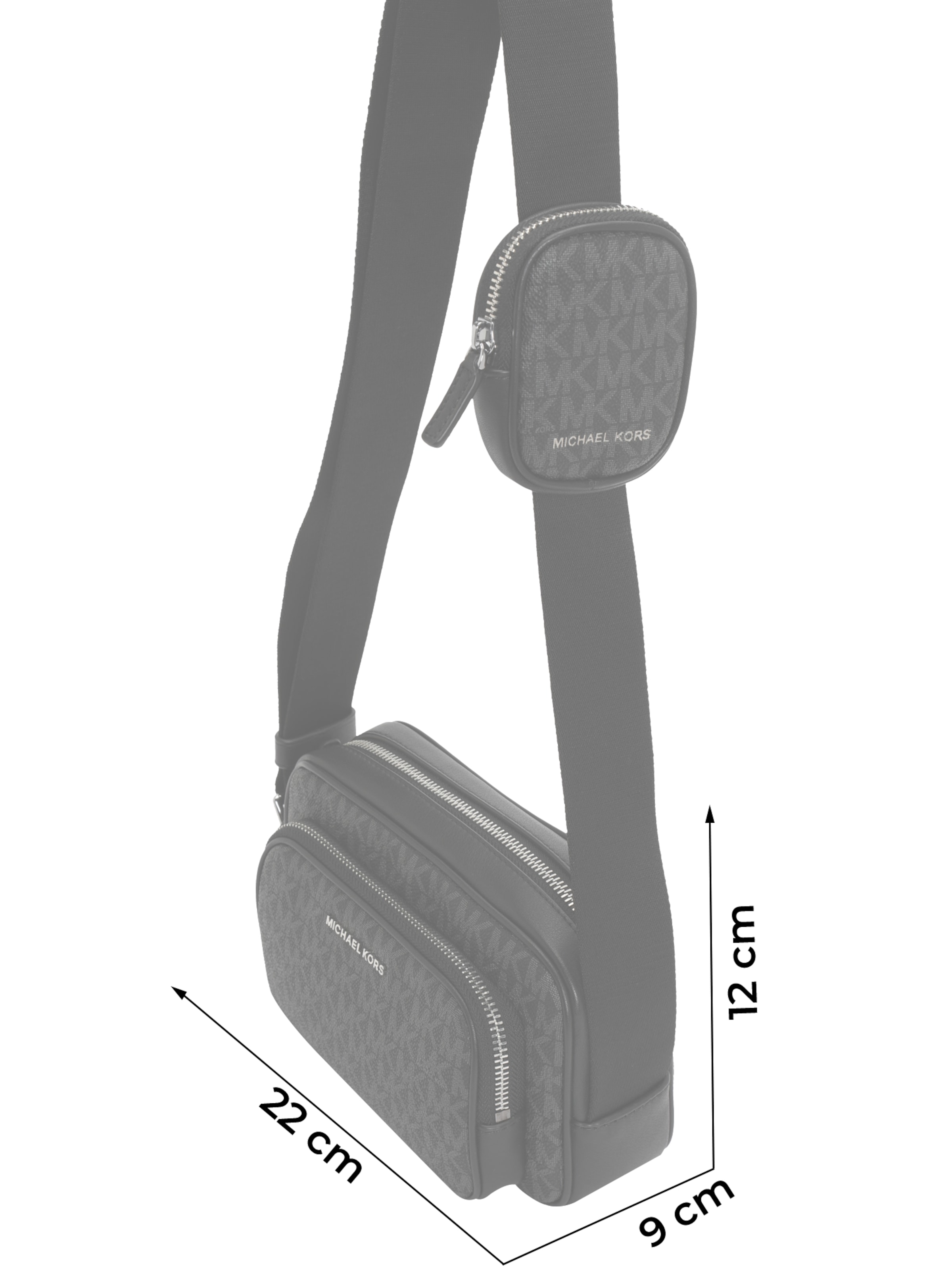 Michael Kors Τσάντα ώμου σε μαύρο