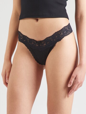 Hunkemöller Стринги 'Madison' в Черный: спереди