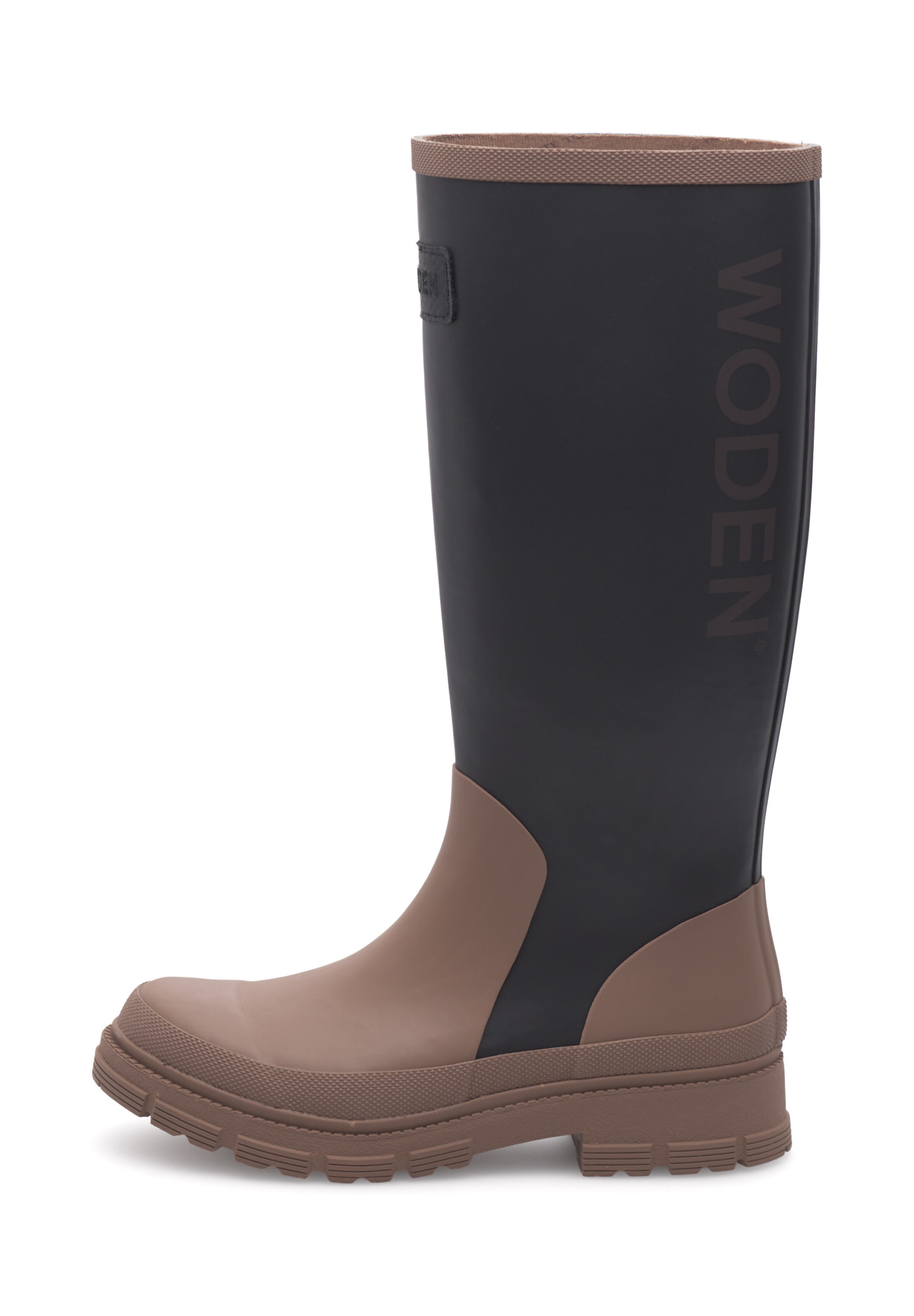 WODEN Rubber boot 'Le Waterproof' in Brown