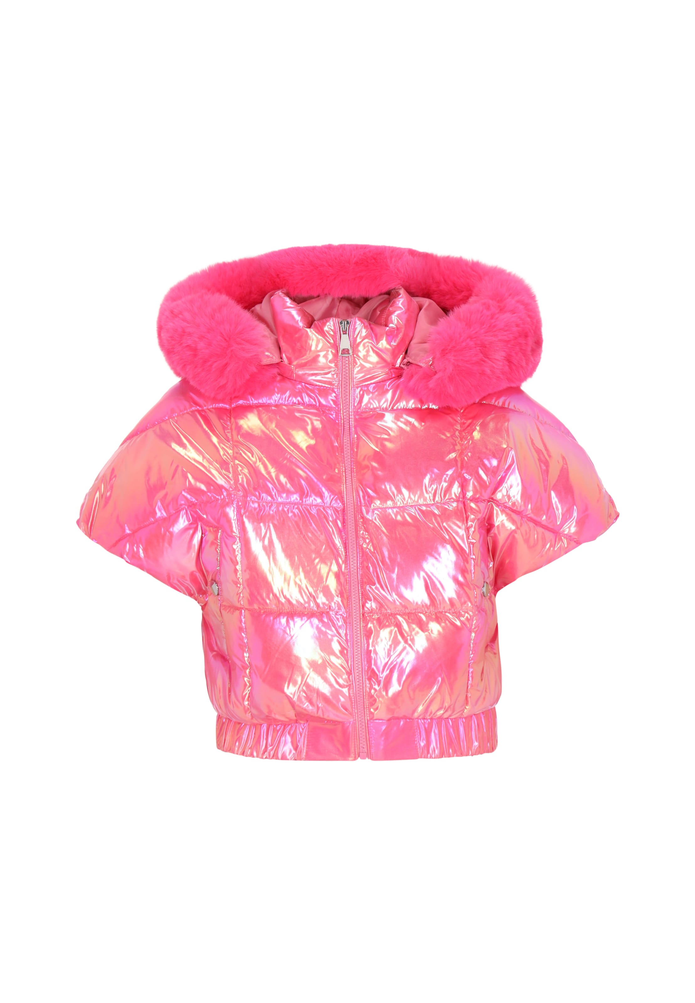 MYMO - Colete em rosa: frente