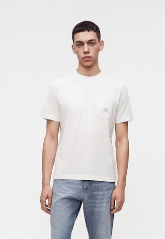 GUESS JEANS Футболка в Белый: спереди