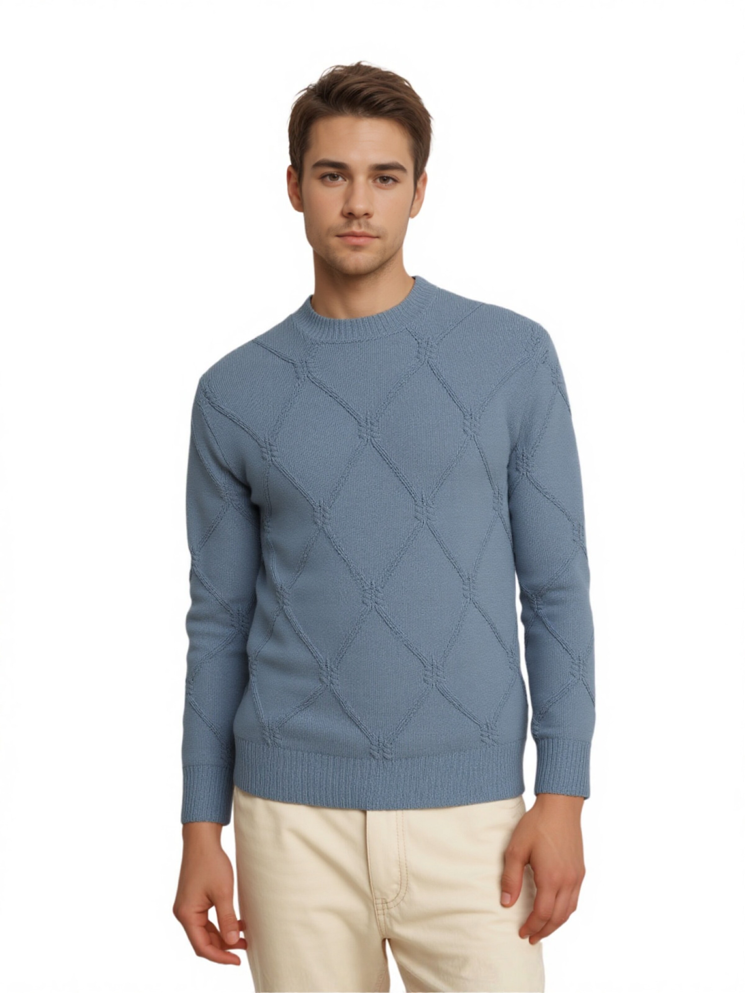 Only & Sons Pullover 'Farid' i blå: forside