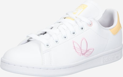 ADIDAS ORIGINALS Zemie brīvā laika apavi 'Stan Smith', krāsa - dzeltens / gaiši rozā / balts, Preces skats