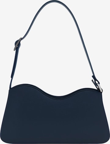 PURE Studios Schultertasche 'MILEVA' in Blau: Vorderseite