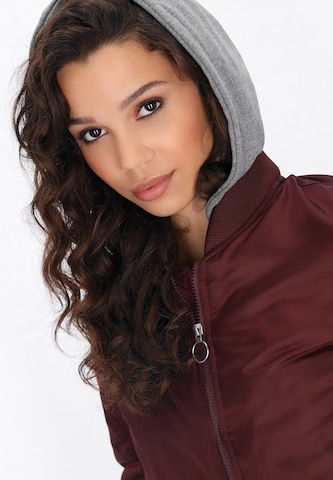 myMo ROCKS Between-season jacket in Red