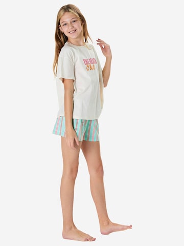 Pyjama ' Nightwear ' SCHIESSER en vert : devant